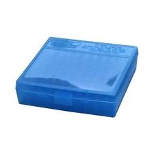 MTM Flip-Top Storage Box Clear Blue  P-100-22-24