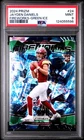 2024 PANINI PRIZM FIREWORKS GREEN ICE #24 JAYDEN DANIELS ROOKIE RC PSA 9