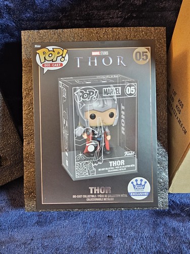 Funko Pop! Die-cast Marvel Studios Thor #05 - Picture 1 of 2