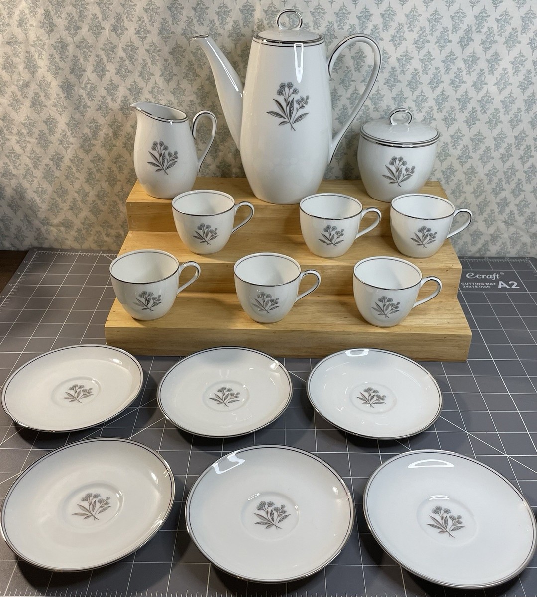 Vintage Noritake Tea Set - Set of 15 - 5788 Bessie | eBay