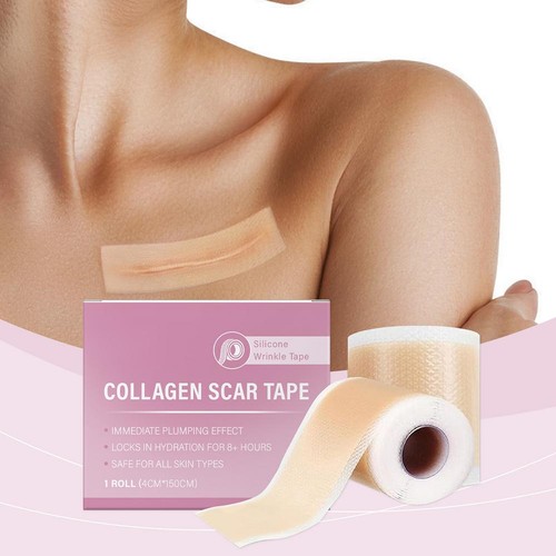Collagen Scar Tape For Face, Losveo Silicone Scar S heets For Face Wrinkles - Picture 7 of 11