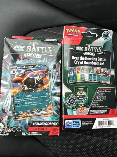 Pokemon TCG: 2 Houndoom ex Battle Deck Early Great Christmas Gifts