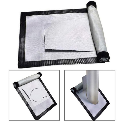 Rainproof Cover Hot Tent Protect Cloth Stove Chimney Cloth Weather Resistant - Picture 1 of 12
