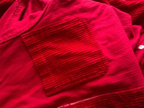 Vintage Crossroads Corduroy Oversized Barn Jacket Vibrant Red Size M. - Picture 4 of 7