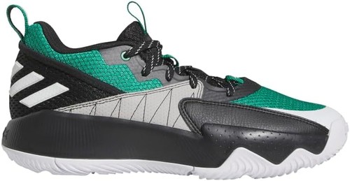 Adidas Dame Basketball Shoes Mens Size 10 Black Green Gum 