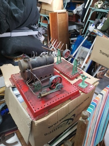 MAMOD Live Steam Engine With Extas For Restoration Early Models Steam Engine
