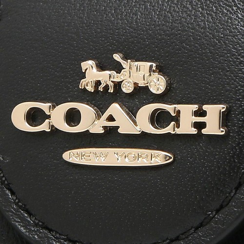 Coach Outlet Bifold Wallet Quilted Black Radys C3454 IMBLK Parallel Import 326 - Picture 6 of 9