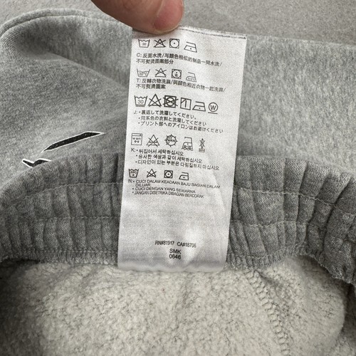 Nike 3Brand Boys Youth Size M Gray Fleece Soft Joggers Sweatpants Athletic Logo - Picture 11 of 12