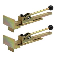 CNQLIS 2PCS Hardwood Flooring Jacks, Positioning Tool for Laminate Brass