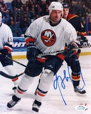 Roman Hamrlik Signed Autographed 8x10 New York Islanders Hockey Photo ACOA