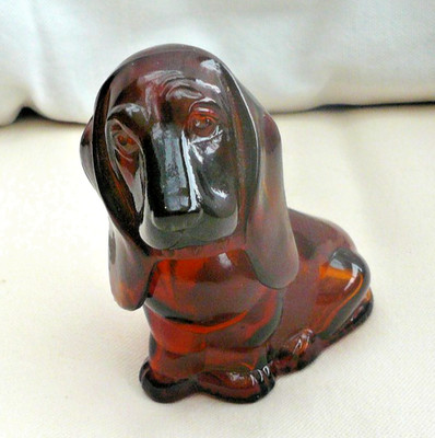 VINTAGE AVON BASSET HOUND ''ELEGANCE'' ALMOST FULL