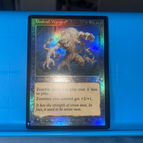 UNDEAD WARCHIEF FOIL Time Spiral Timeshifted Card NM Magic the Gathering MTG - Picture 3 of 4