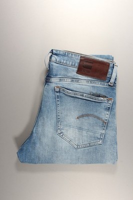 Herren Jeans G-Star 3301 Straight Tapered Aktuelle Gr. W32 L32 E624