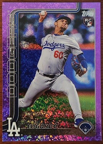 2025 Topps Series 2 #513 Edgardo Henriquez Purple Holofoil /250