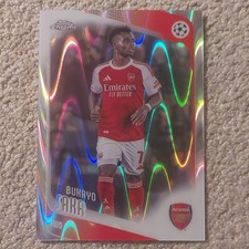 Bukayo Saka #HX-5 Prices | 2026 Topps Chrome Premier League Helix