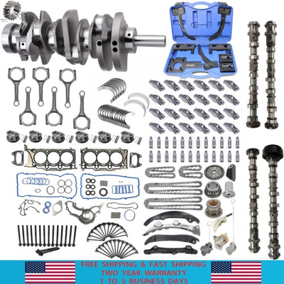 #ad 3.6L Engine Overhaul Rebuild Kit Crankshaft For 11 16 Jeep Dodge Chrysler Ram V6 $330.00
