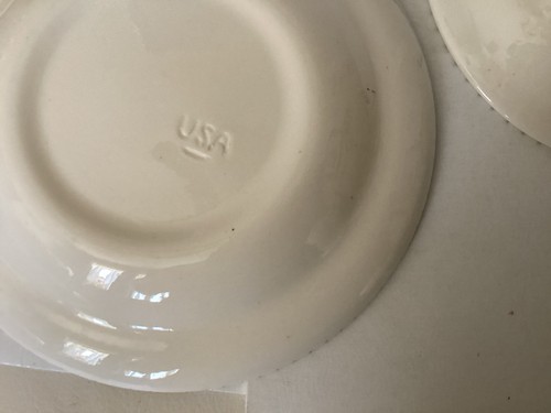 Royal Pilgrim Blue Gray Collection Set Of 2 Small Plates Floral Vintage - Picture 7 of 9