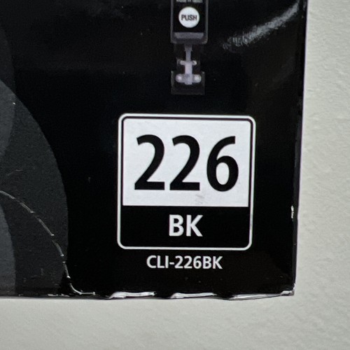 3x Canon 226 Black Ink CLI-226BK OEM Genuine Original - Picture 3 of 7