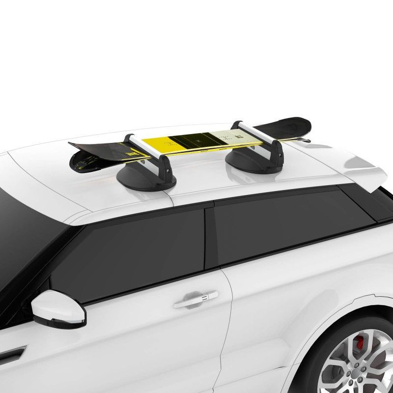 Porte-skis magnétique de toit avec antivol Cruz Ski Roof