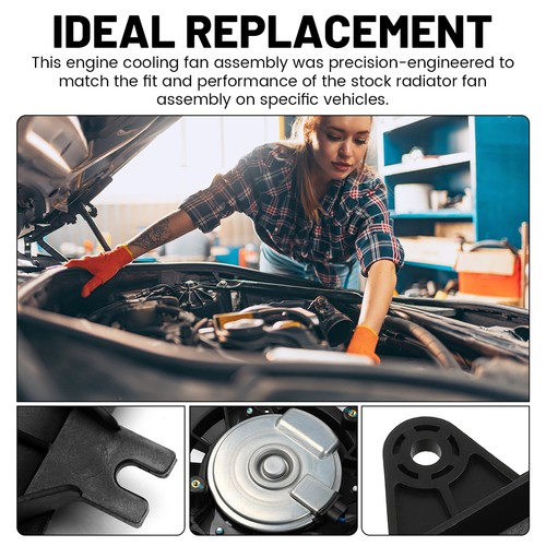 Conjunto de ventilador de refrigeración del radiador del motor para Honda CR-V CRV 1,5 L 2017-2021 2022 - Imagen 6 de 19