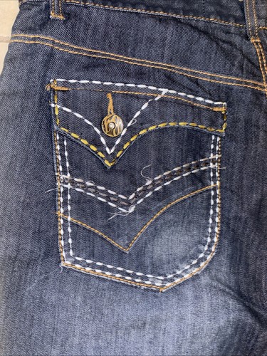 Y2K Blue Gear Mens Baggy Jeans Size 42x32 NWT - Picture 4 of 12