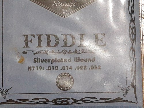 Black Diamond 06-41360 Violin Fiddle Strings String Set Silverplated - Picture 2 of 4