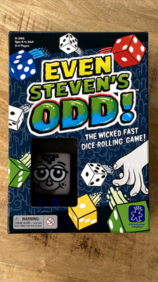 Even Stevens Odd Wicked Fast Dice-Rolling Game Educational Insights