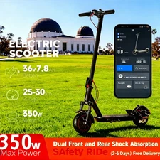 20 - Mile Adult E - Scooter: 20 mph, Dual - Shock, Enjoy Urban Rides with Ease