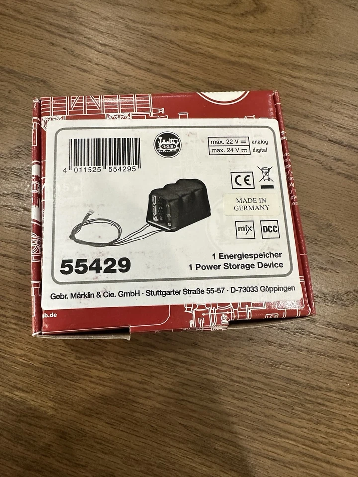 LGB 55429 Stromspeicher NEU Spur G