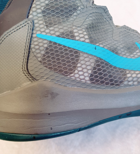 Nike Zoom Without a Doubt Basketball Athletic Shoes Men's Size 12 Grey 749432-2 - Picture 9 of 11