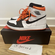 Size 13 - Nike Air Jordan 1 Retro High OG Electro Orange 2021 (555088-180)