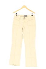 4WARDS Damen Jeans Wide Fit Beige W29/38/M Casual Bootcut Hose