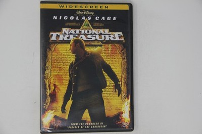 National Treasure DVD Widescreen Nicolas Cage