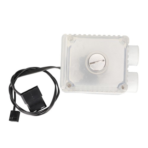 (White)CPU Water Pump Reservoir G1/4 Thread PC Water Cooling Pump 12V 450L/H - 第 12/12 張圖片