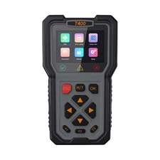 TopDiag T400 OBD2 Scanner:Battery,Relay&Fuel Injector Tester,Trucks/Motorcycles