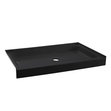 Swiss Madison SM-SB528 Voltaire 48" x 36" Rectangular Shower Base - Black