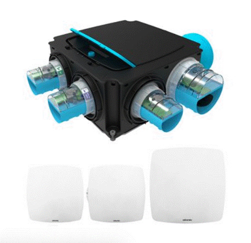 VMC hygroréglable Atlantic Hygrogenius idéale pour rénover la ventilation