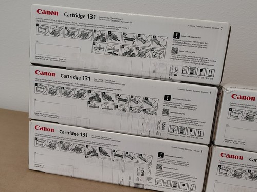 Canon 4-Color 131H Black + 131 Cyan, Magenta, Yellow Toner Cartridges Set 5-pack - Picture 16 of 24