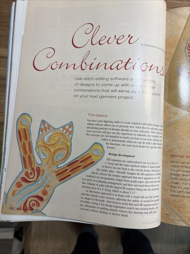 Creative Embroidery Magazine July/August 2005 Celebrate The 4th In Style - Picture 11 of 14