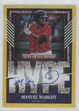 2015 Elite Extra Edition Hype Signatures Gold /5 Manny Margot Manuel Auto zi1