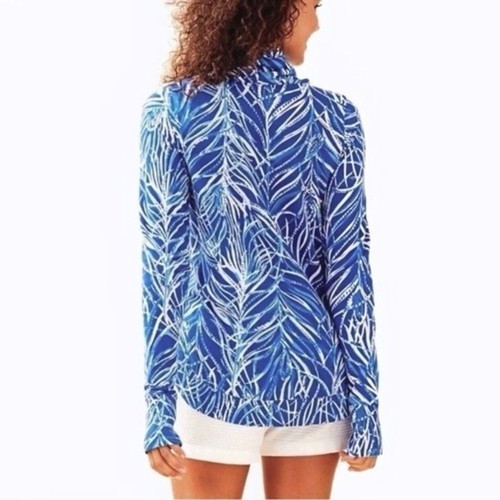 Lilly Pulitzer Fletcher Pullover In Twilight Blue Early Rise Größe M - Bild 2 von 10