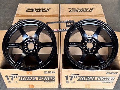 Rays 57DR Semi Black Wheel Rim 17'' 17x9 12 5x114 for Evolution VII VIII IX 7 8 9
