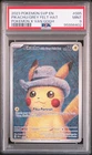 2023 POKEMON SVP EN-SV BLACK STAR PROMO #085 PIKACHU WITH GREY FELT HAT PSA 9
