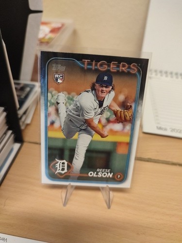 2024 Topps Series 1 #308 Reese Olson Rookie RC Detroit Tigers Baseball Card - 第 1/1 張圖片