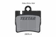 Bremsbelagsatz Hinten Teves-System für Mercedes W220 C215 98-02 Bremsbelagsatz Hinten Teves-System für Mercedes W220 C215 98-02
