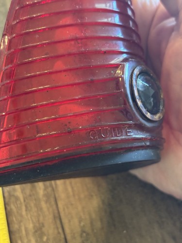 TAILLIGHT LENS 1955 CHEVROLET BELAIR ALL MODELS CHEVYS BLUE DOT LIGHTS - Picture 11 of 13