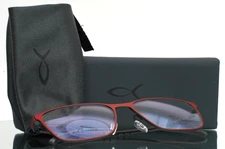 BLACKFIN BF949 North End 1380 Red Black Unisex Eyeglasses 55-17-145 B:41