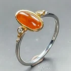 Women jewelry Jade Ring 925 Sterling Silver Size 7.5 /R464043