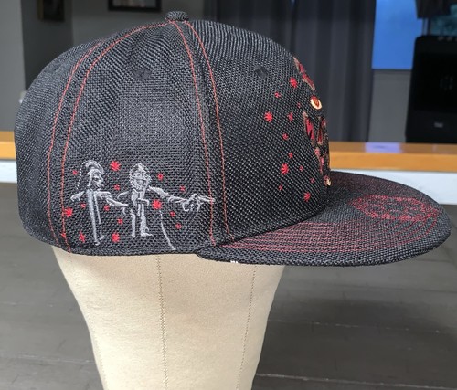 i9 GRASSROOTS DARTH MAUL TEAM DEATH STAR DARKER SIDE LIMITED ED 710 HAT 7 5/8 - Picture 4 of 24