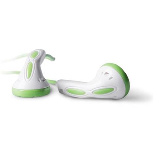 Écouteurs stéréo haute définition iSkin Cerulean XLR pour iPod, iPhone et iPad - vert/blanc - Photo 1 sur 1